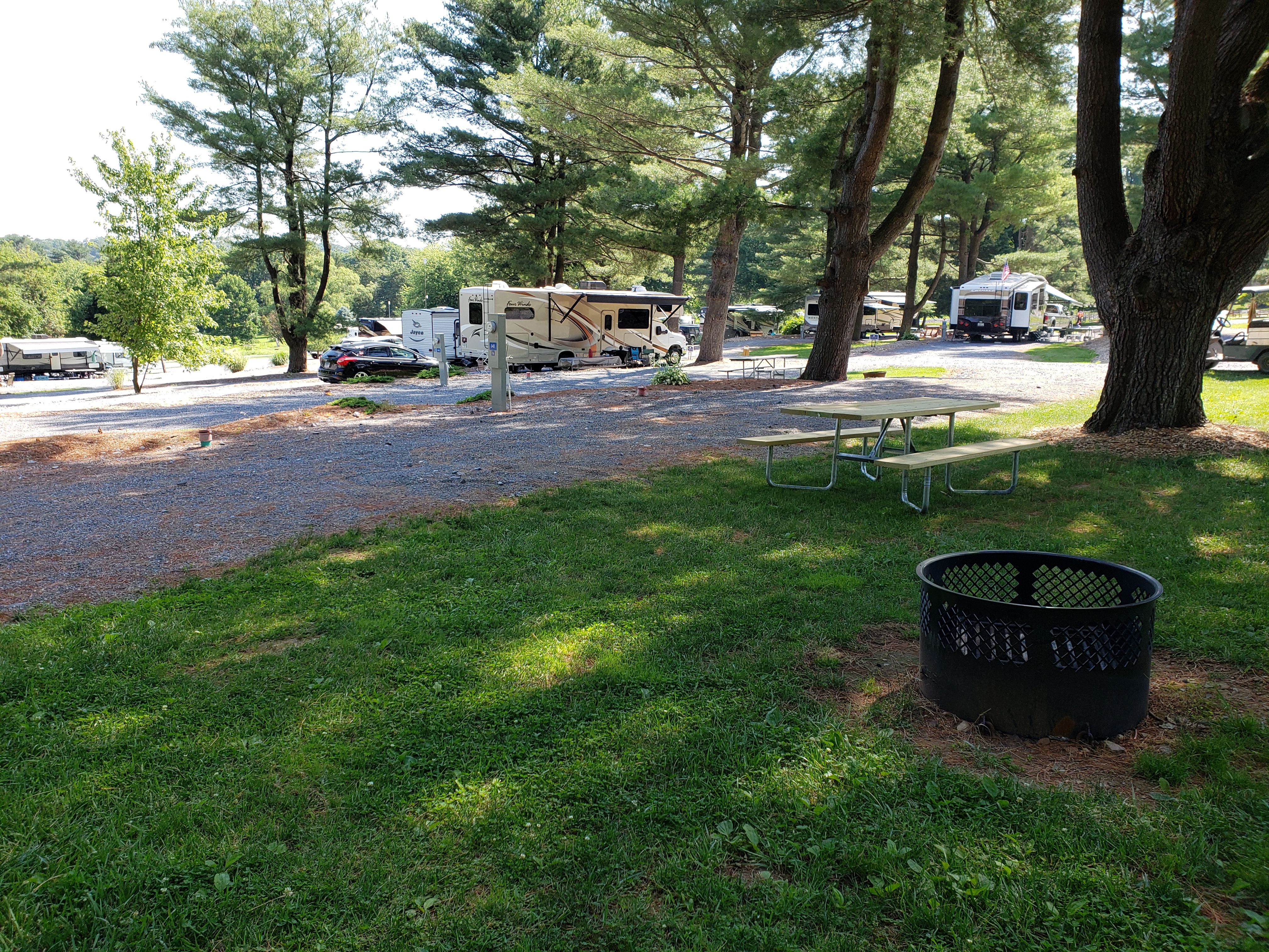 RV Camping Sites Elizabethtown / Hershey PA KOA Holiday