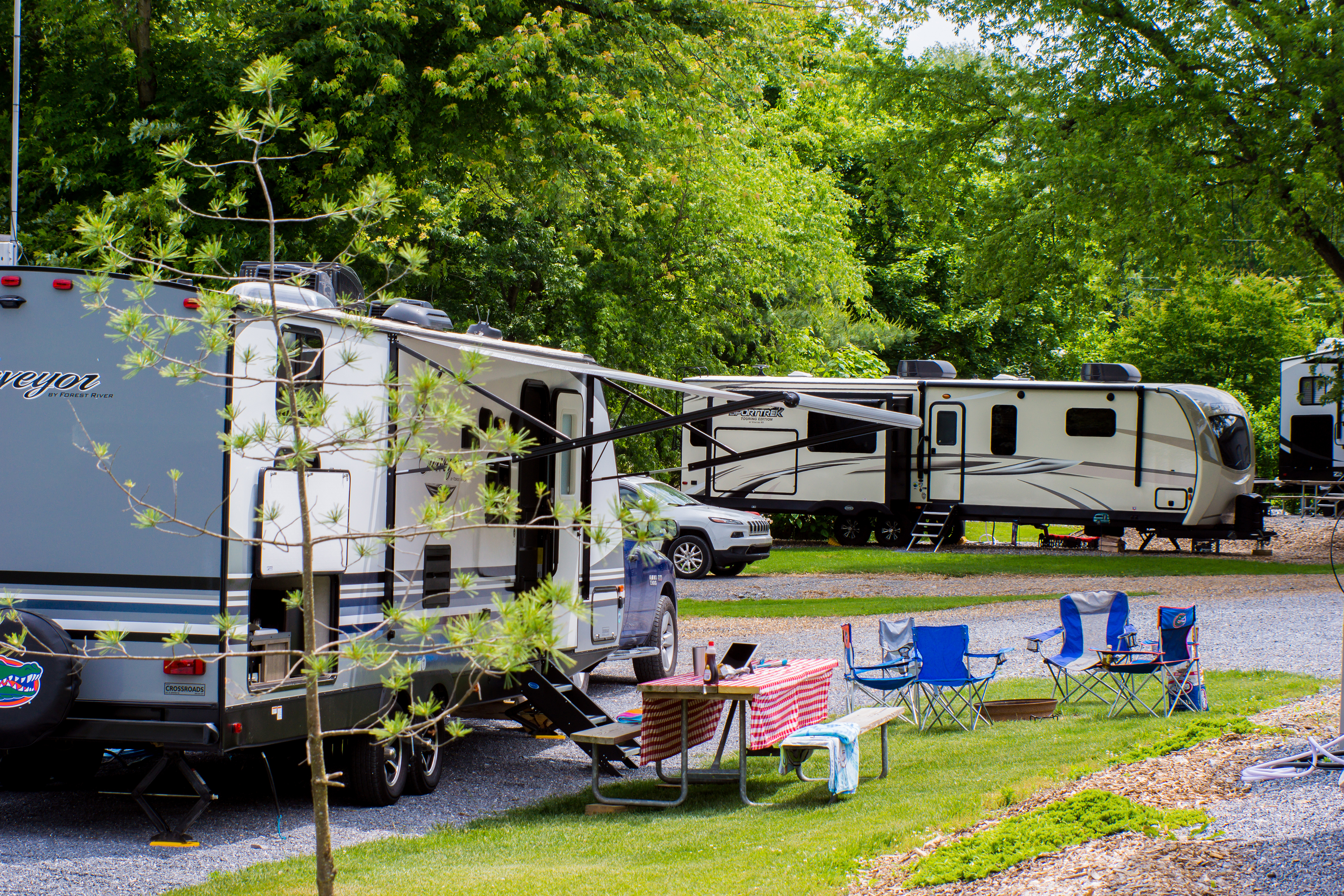 RV Camping Sites Elizabethtown / Hershey PA KOA Holiday