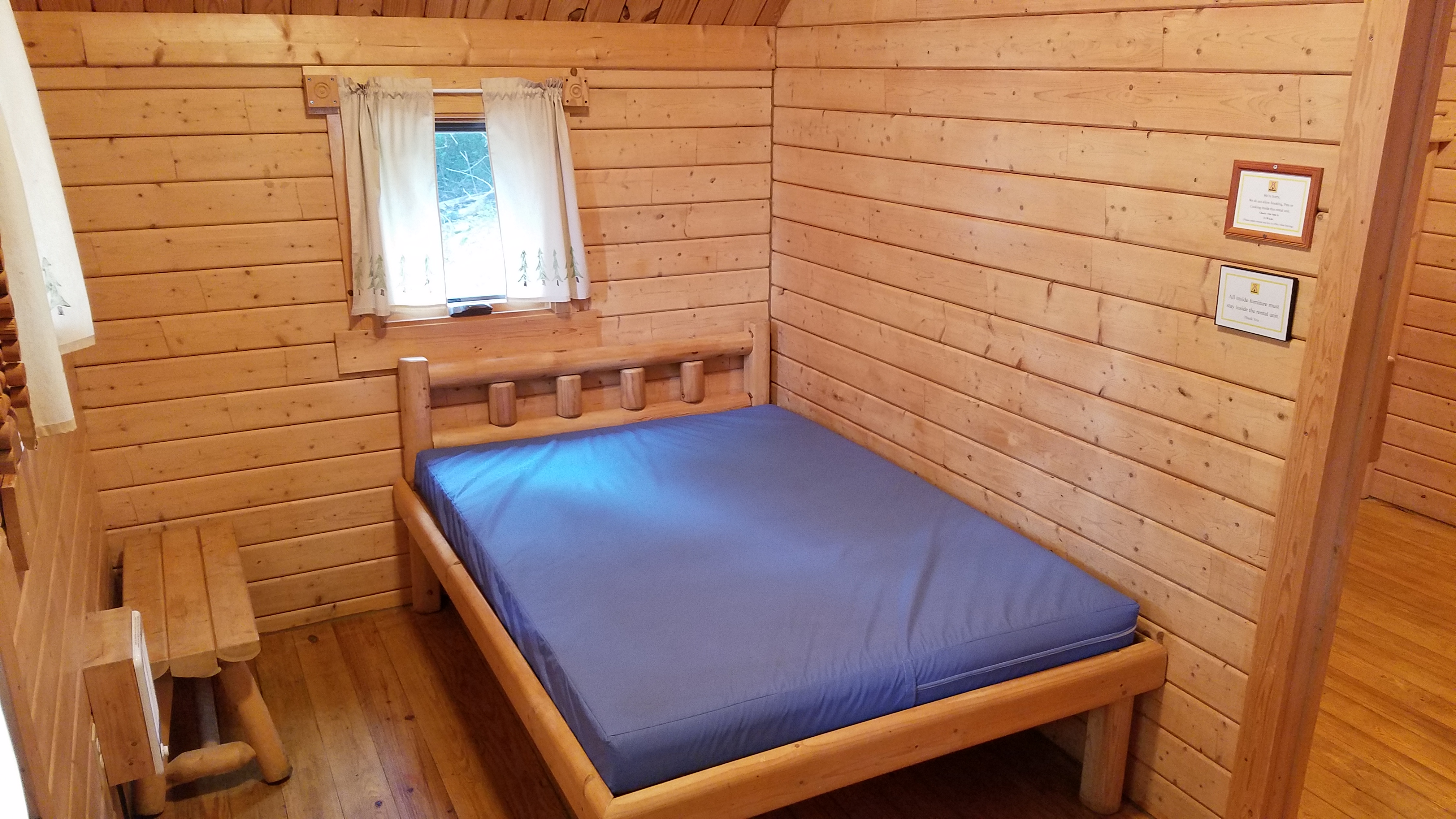 2 Room Camping Cabin Plus, Interior (NO BATHROOM)