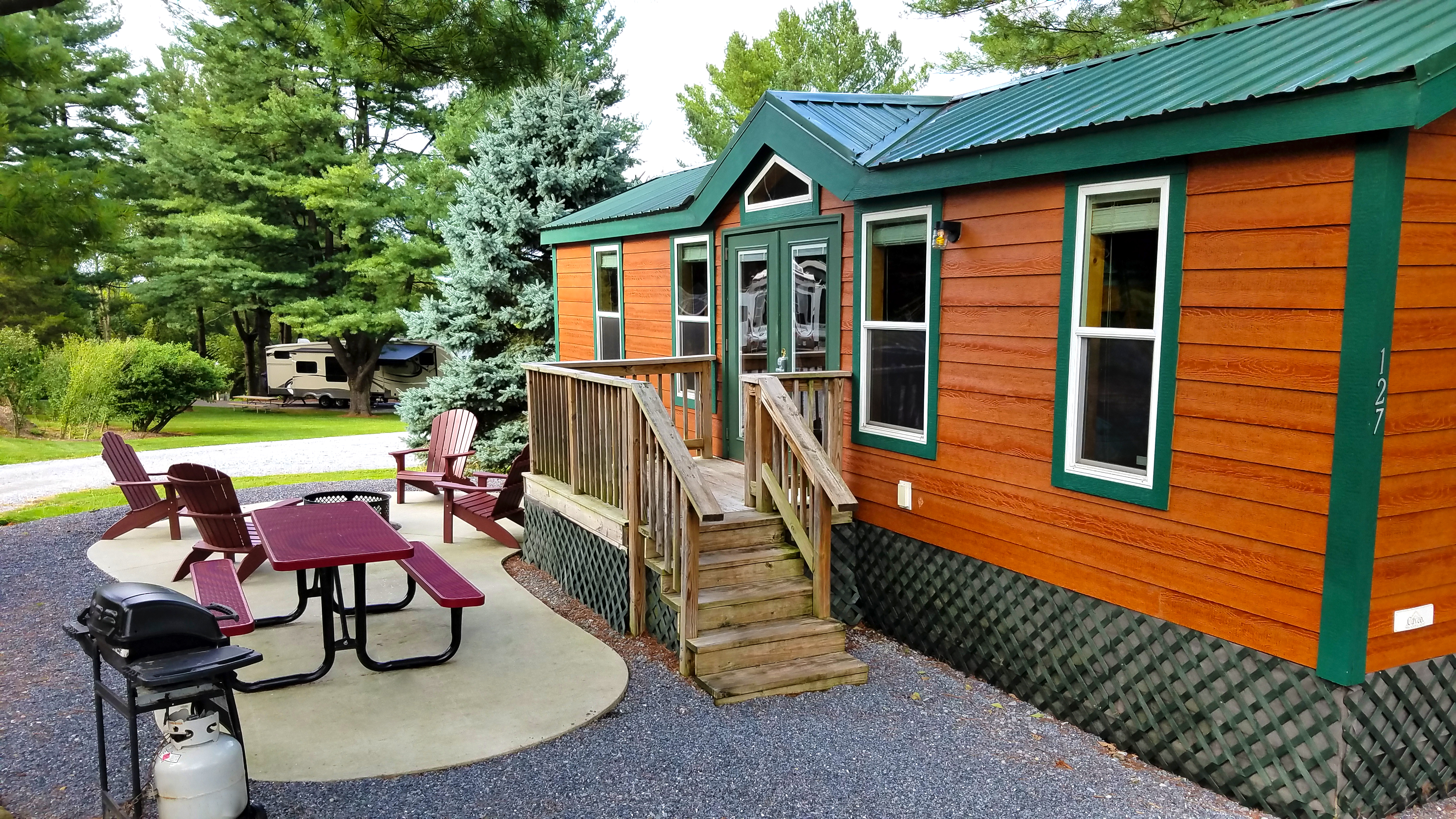 Elizabethtown/Hershey KOA Holiday Cabin Rentals and Lodging
