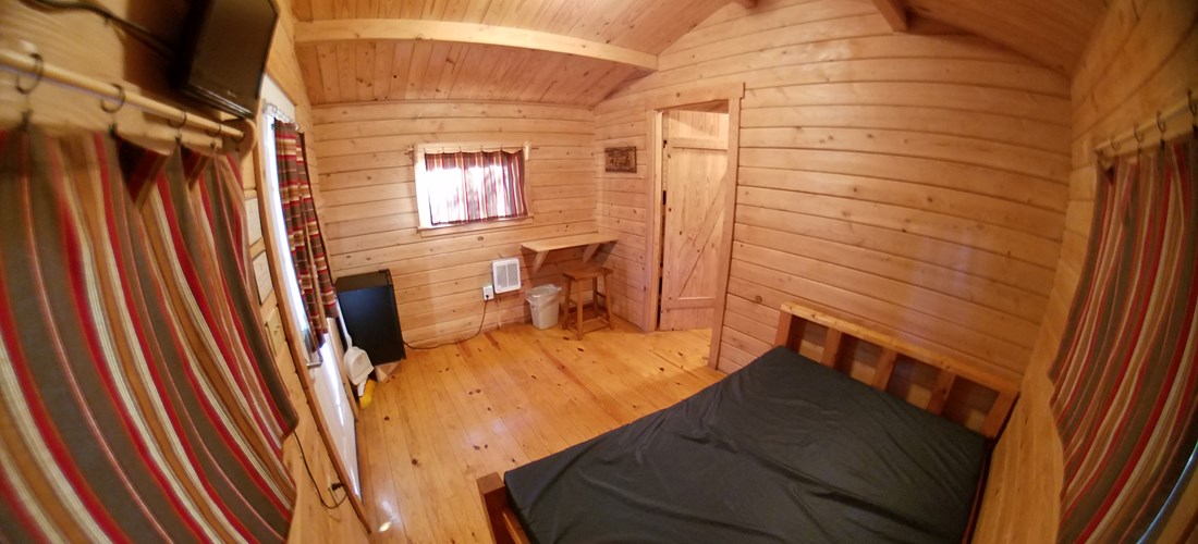 2 Room Camping Cabin Plus, Interior (NO BATHROOM) HANDICAPPED FRIENDLY