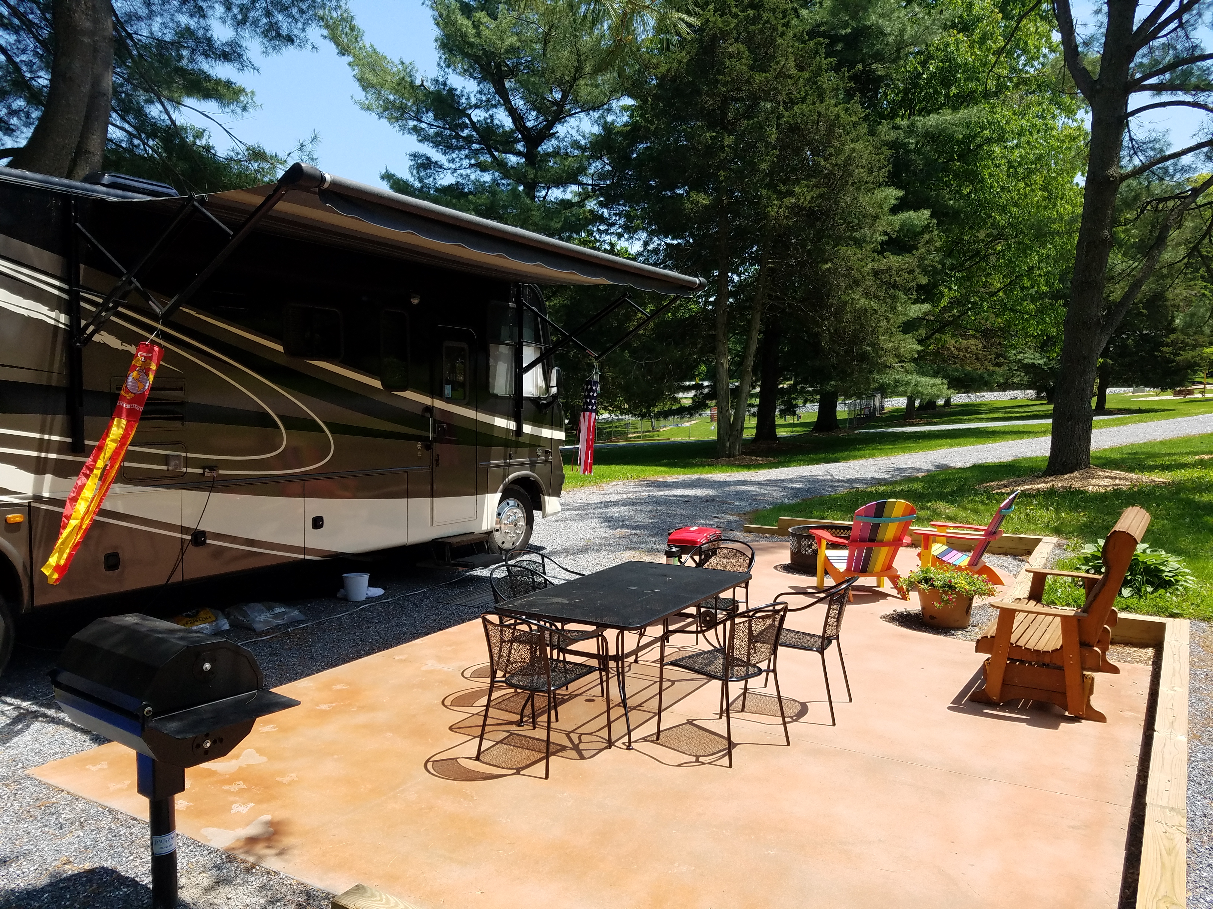 RV Camping Sites Elizabethtown / Hershey PA KOA Holiday