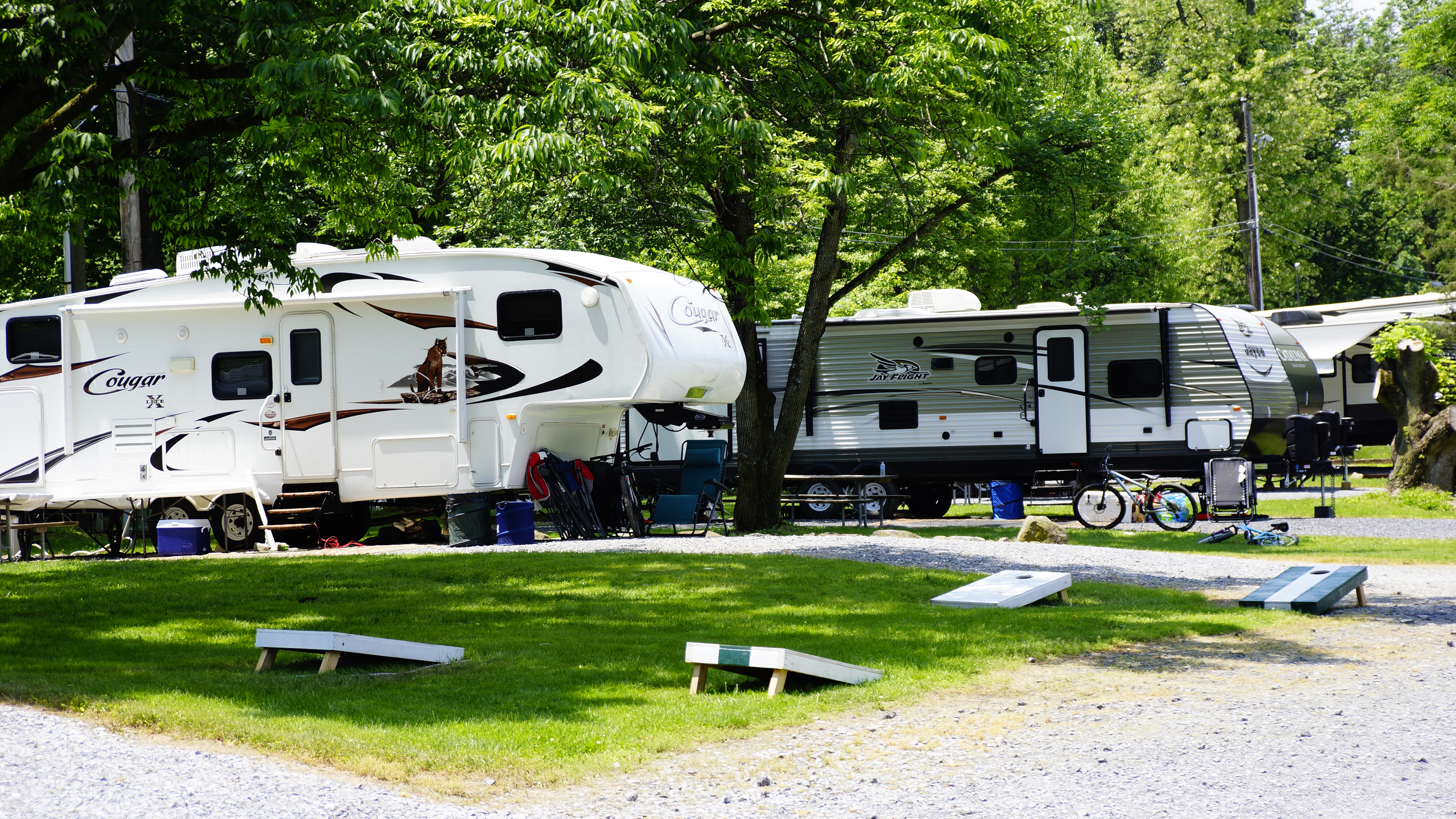 RV Camping Sites Elizabethtown / Hershey PA KOA Holiday