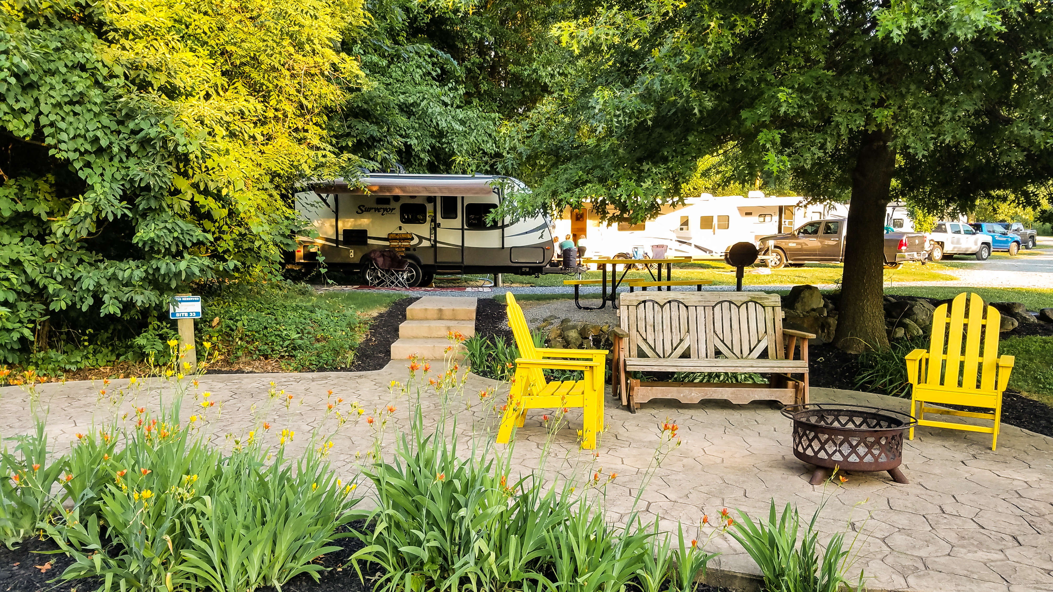 RV Camping Sites Elizabethtown / Hershey PA KOA Holiday