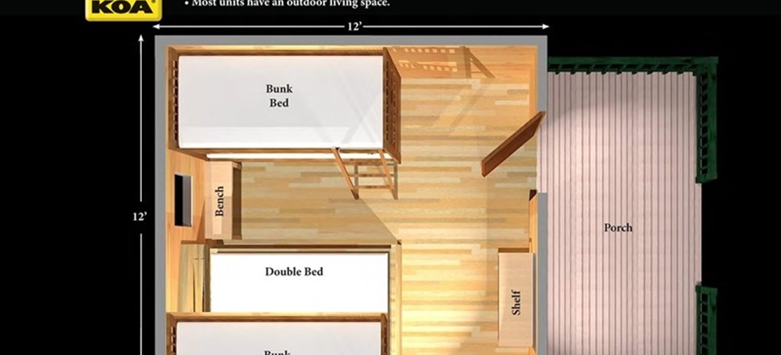 1 Room Camping Cabin