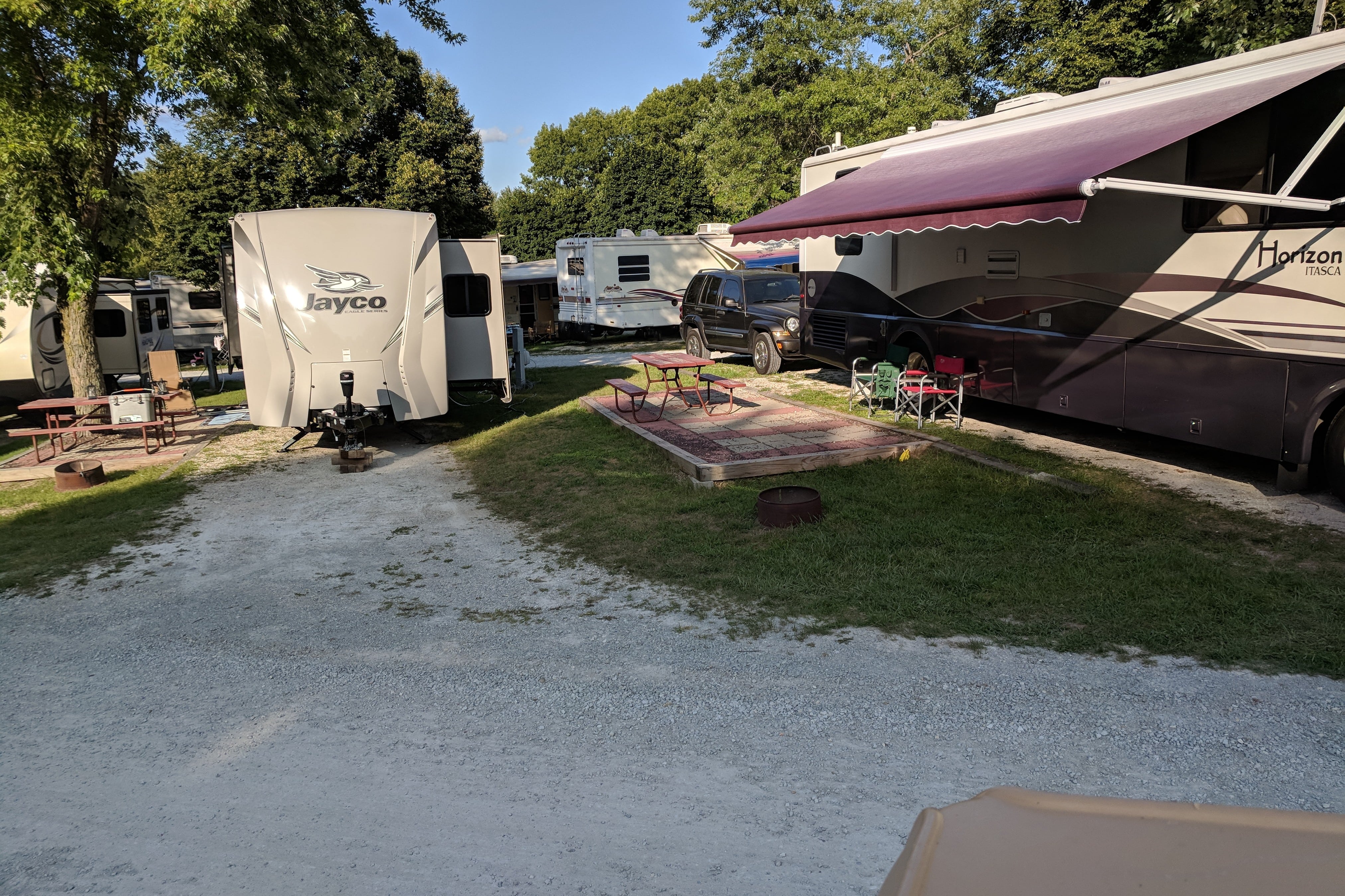 Middlebury, Indiana RV Camping Sites Elkhart Co. / Middlebury KOA Holiday