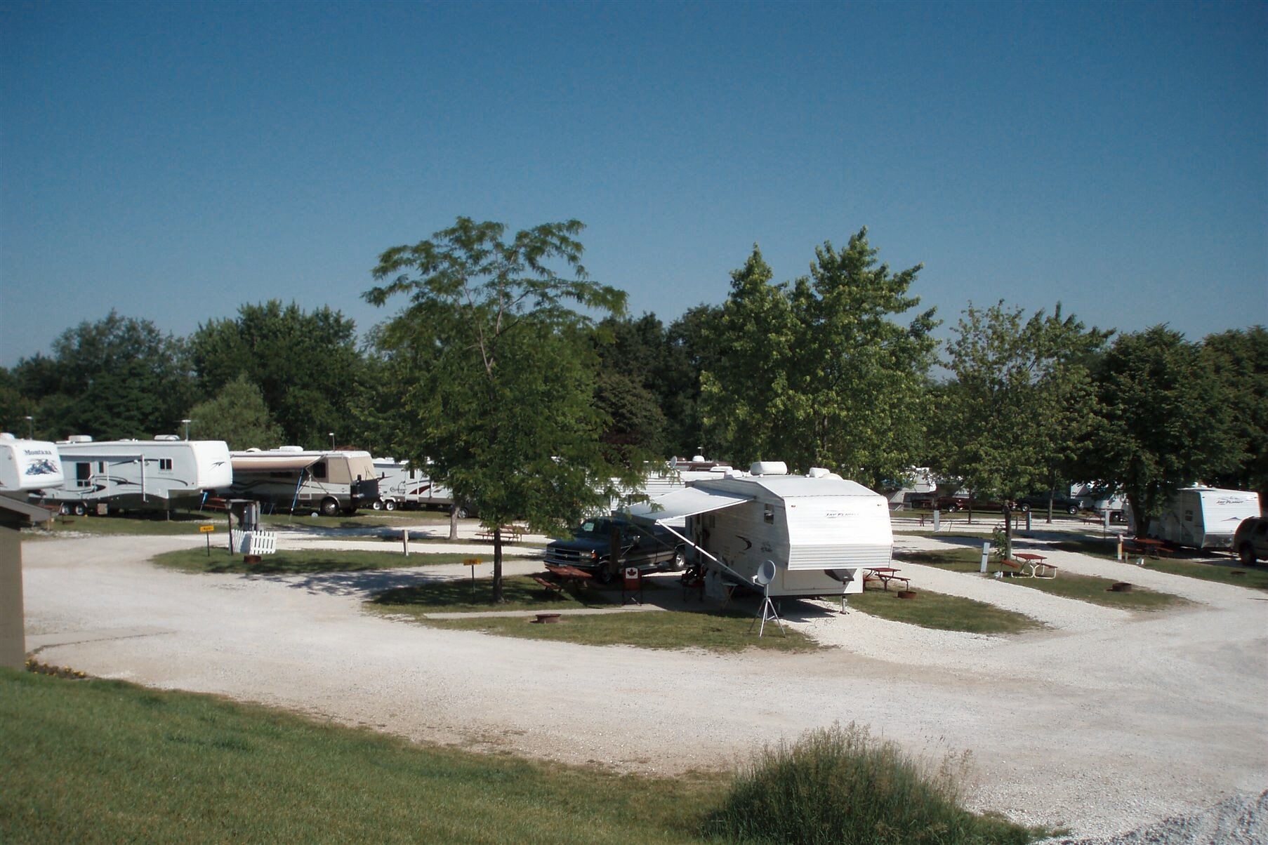 Middlebury, Indiana RV Camping Sites Elkhart Co. / Middlebury KOA Holiday