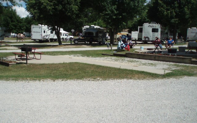 Middlebury Indiana Rv Camping Sites Elkhart Co Middlebury Koa