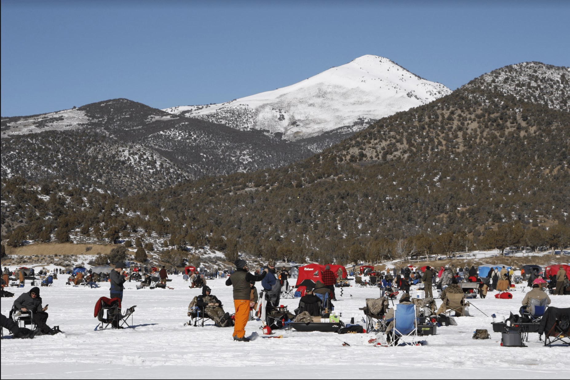 Ice Fishing Derby Photo