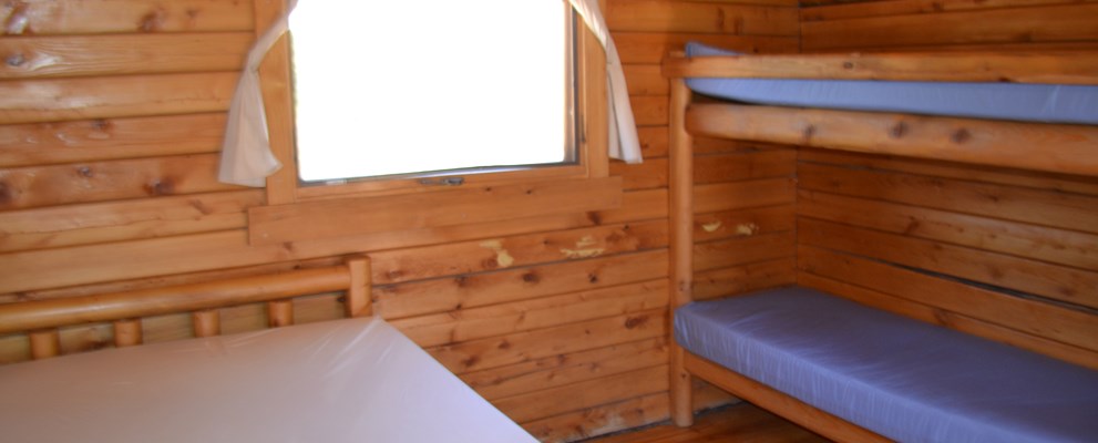 Inside of the Camping Kabin