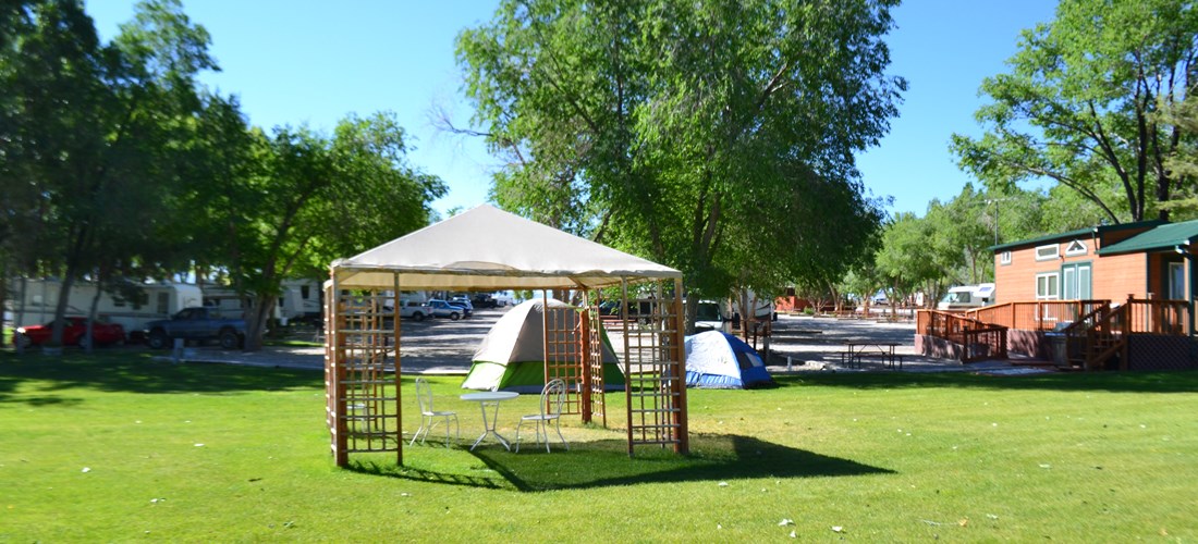 Deluxe Tent Site Area (Community Gazebo)