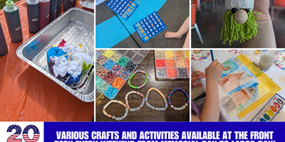 Various Crafts and Activities
