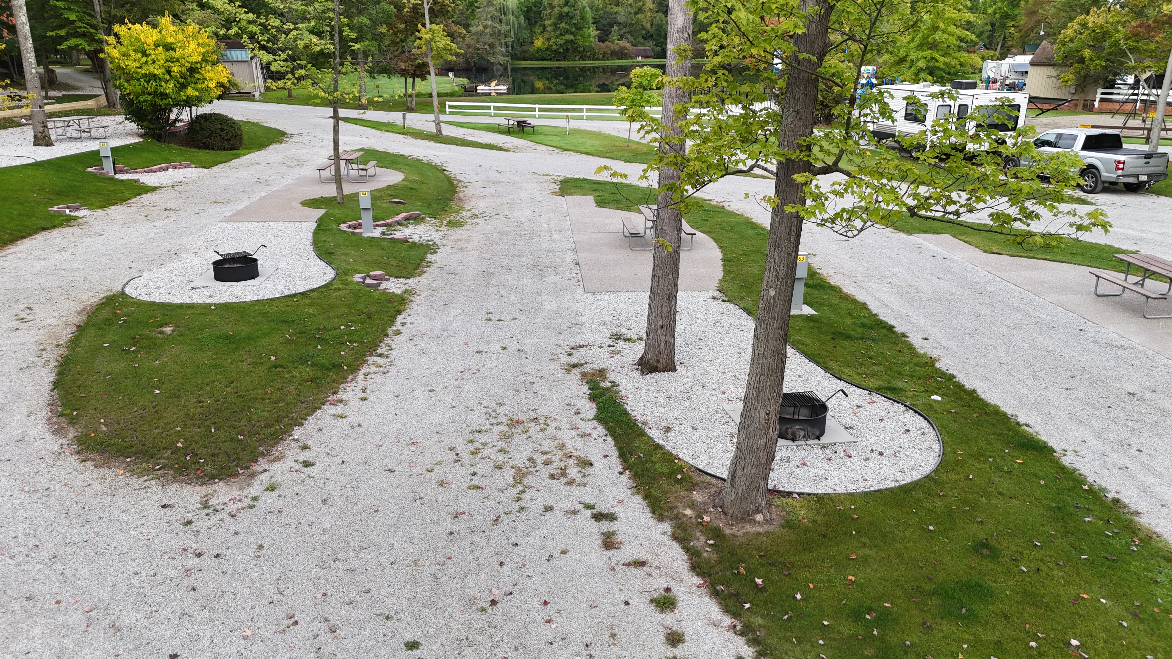Site #64_Pull thru_50/30amp Patio Site _Customer Fav's