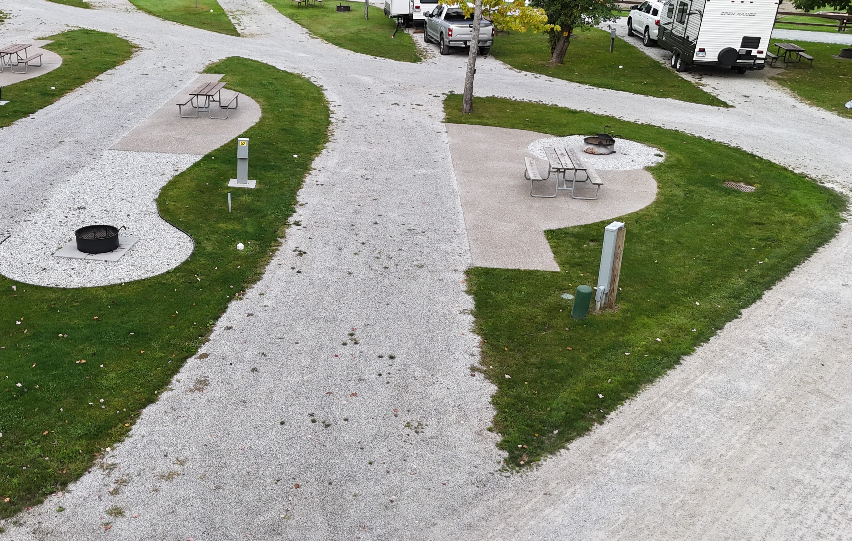 Site #62_Pull thru_50/30amp Patio Site _Customer Fav's