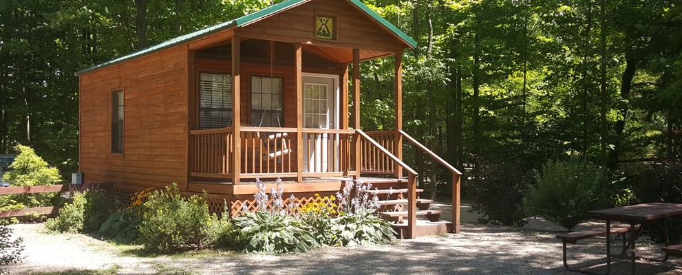 Deluxe Camping Cabin, studio (Sites 085, 086)