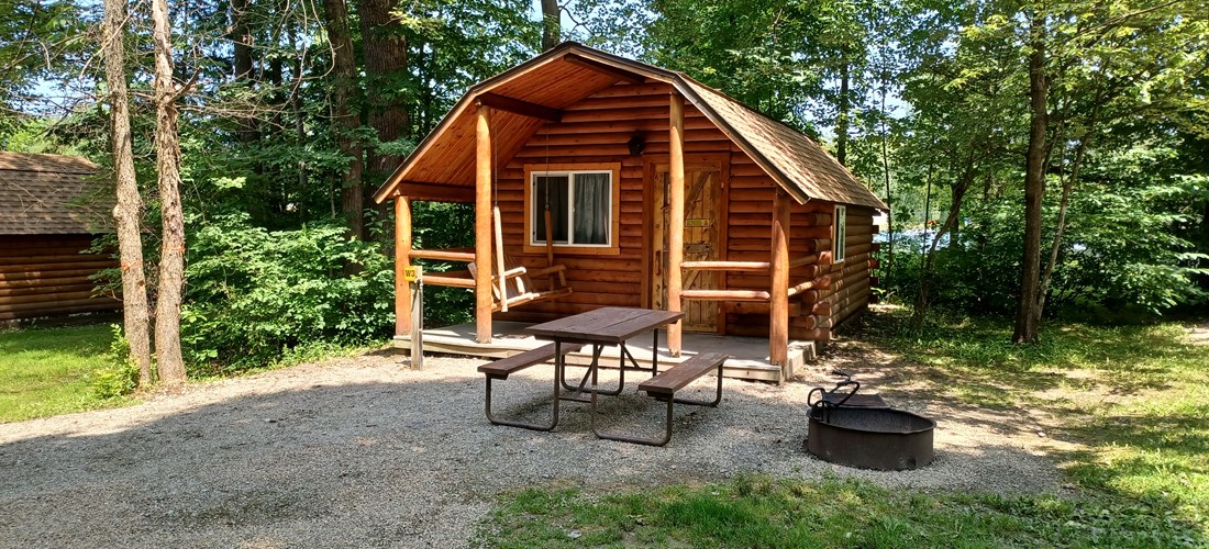 Site W03 Camping Cabin