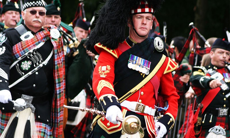 Longs Peak Scottish Irish Highland Parade Photo
