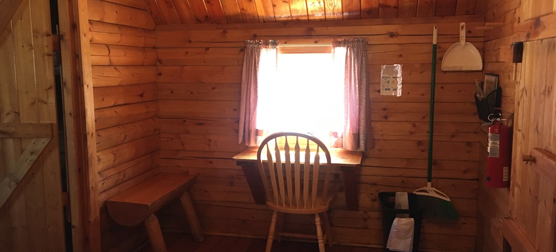 Two Room Cabin Desk