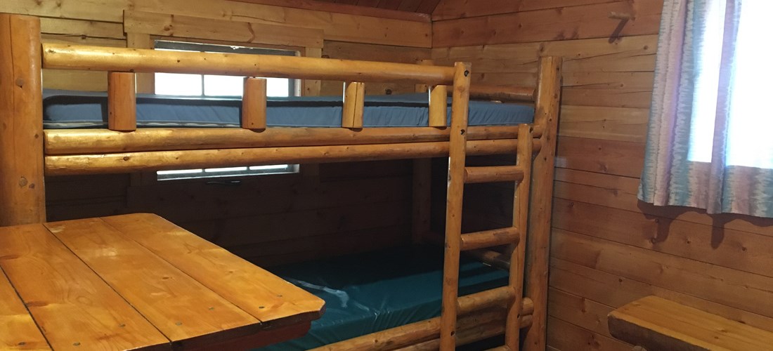 Two Room Camping Cabin Bunk Bed 1