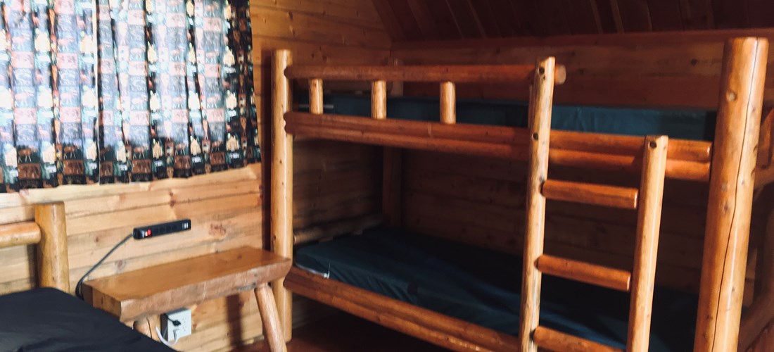 One Room Cabin Bunk Beds
