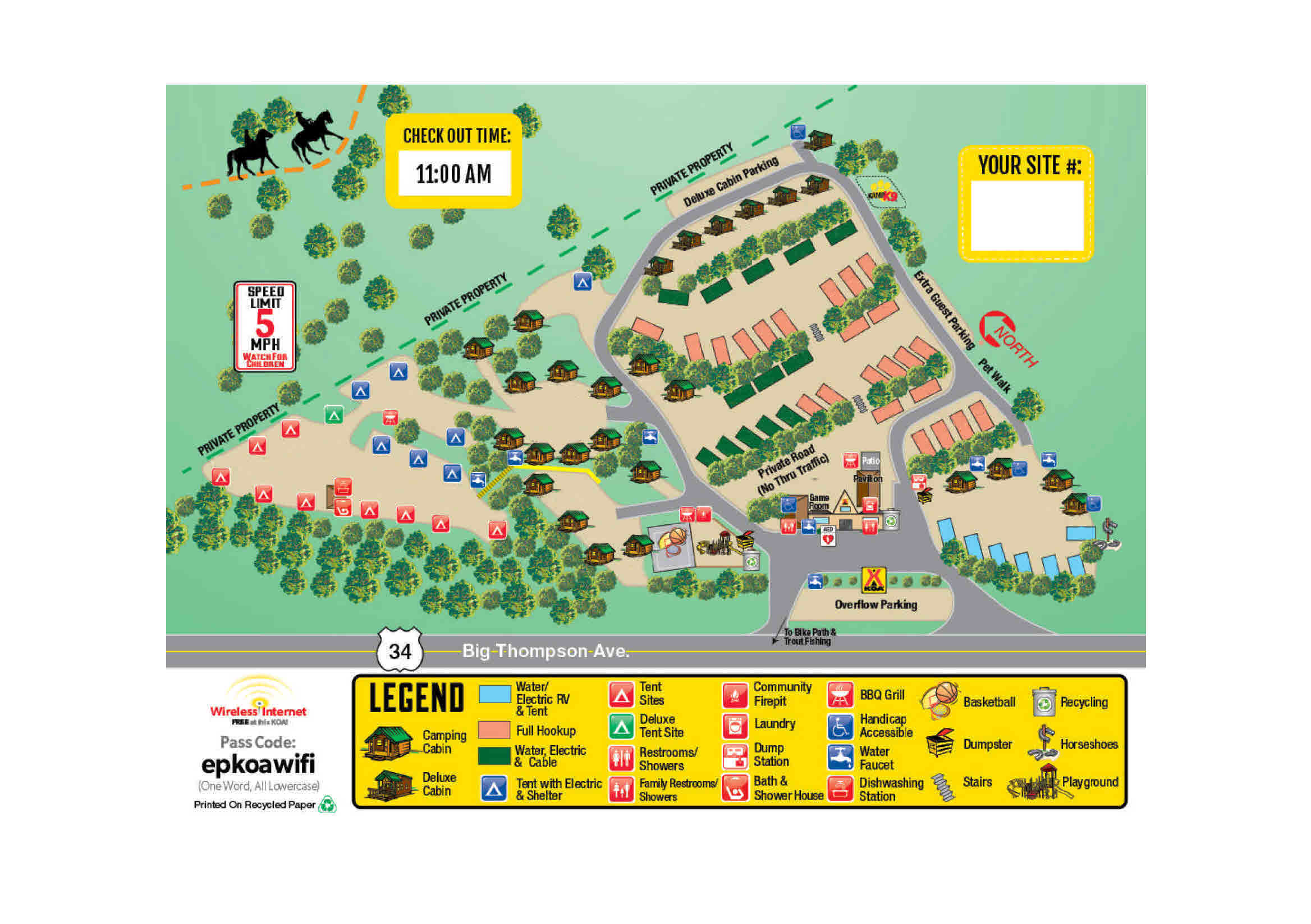 Estes Park, Colorado Campground Estes Park KOA