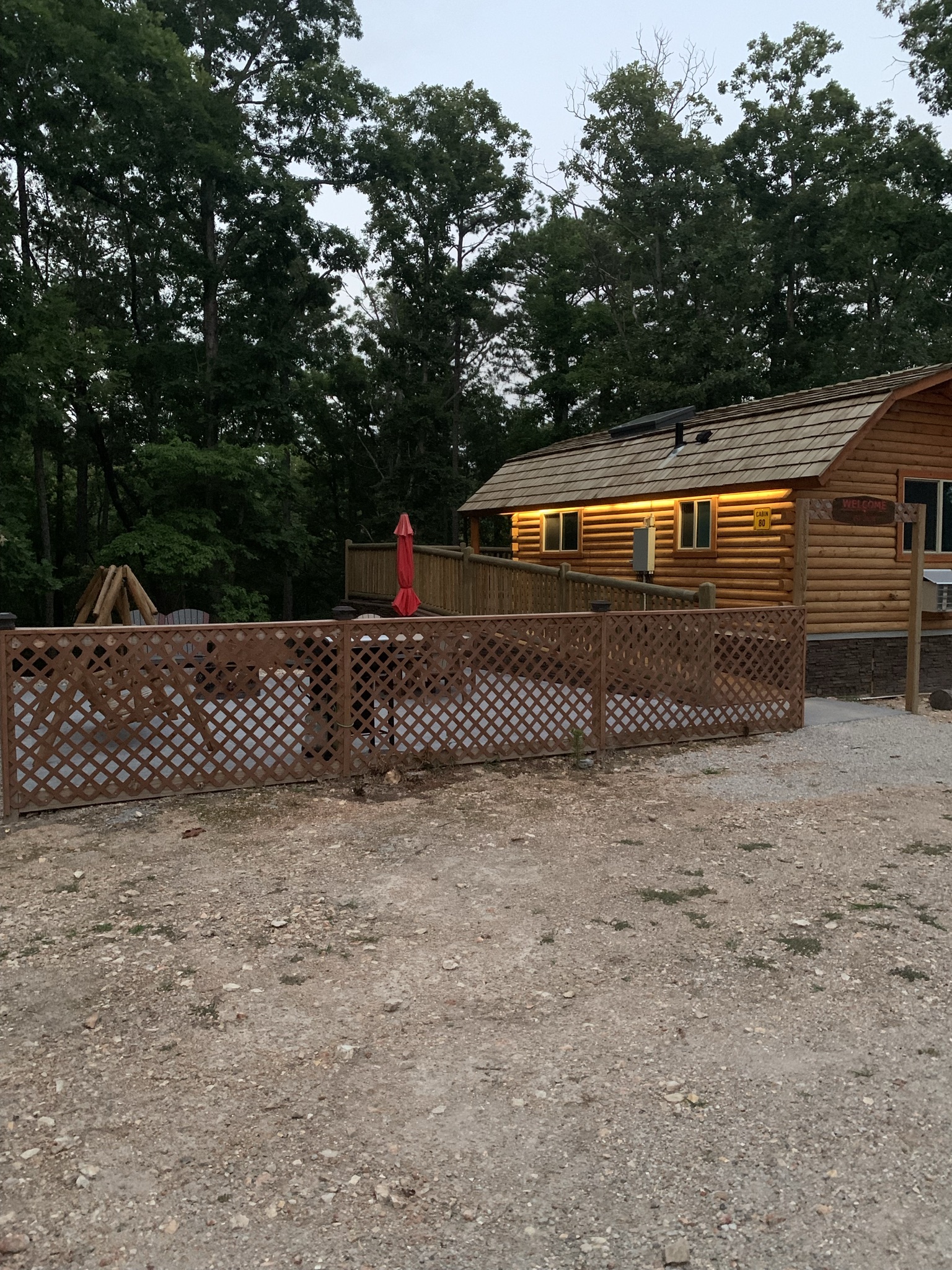 Cabin 80 exterior
