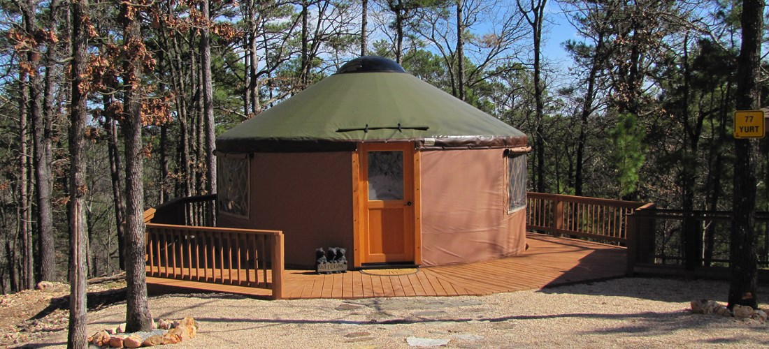 Yurt exterior