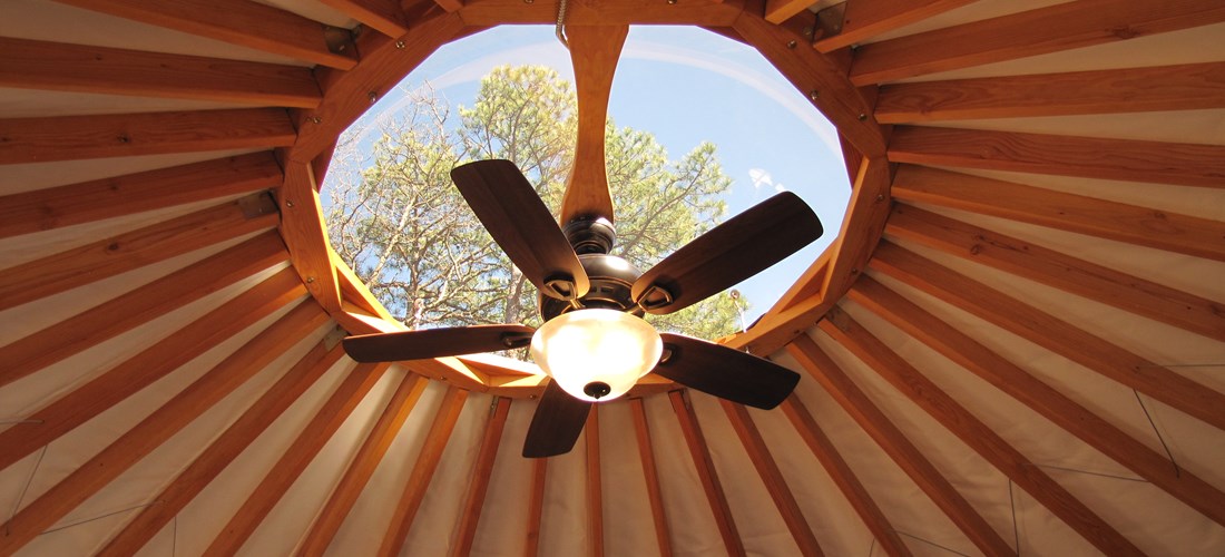 Yurt ceiling fan