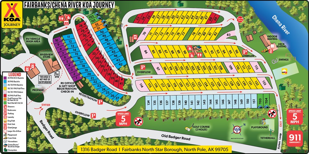 New Campground Map