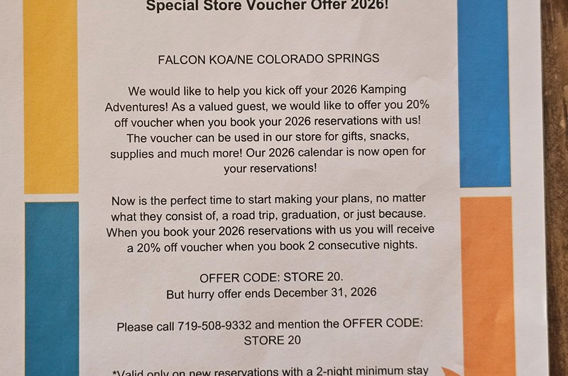 2026 Special Store Voucher Photo