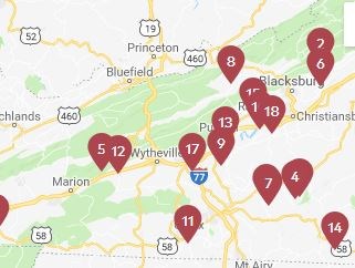 Wineries in the Blue Ridge