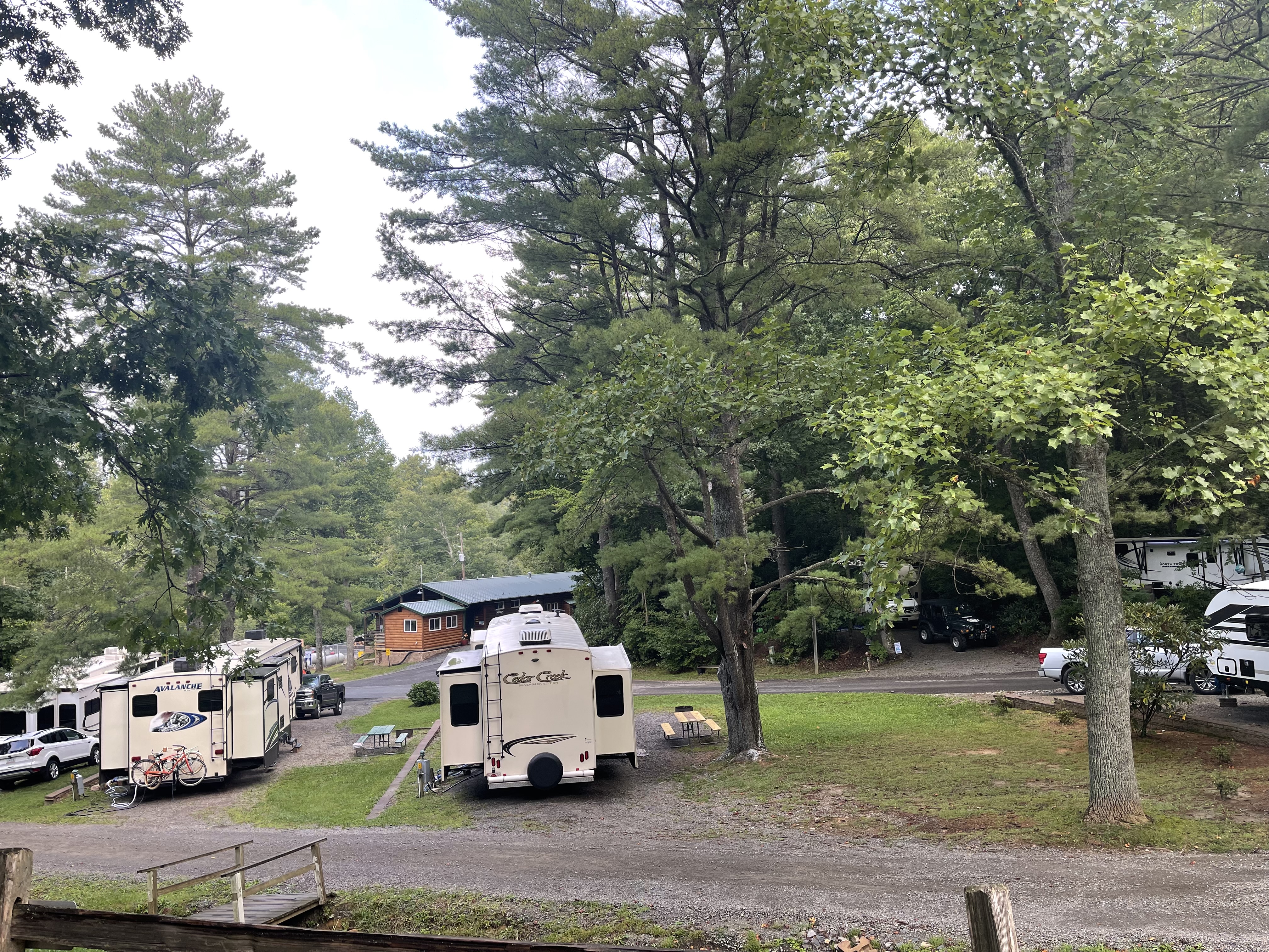 Fancy Gap, Virginia RV Camping Sites Fancy Gap / Blue Ridge Parkway