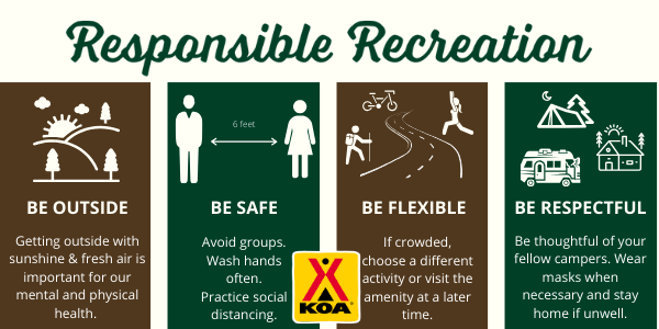 Responsible Recreation with KOA Flagstaff | Covid-19 Safety