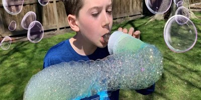 Rainbow Bubble Snakes