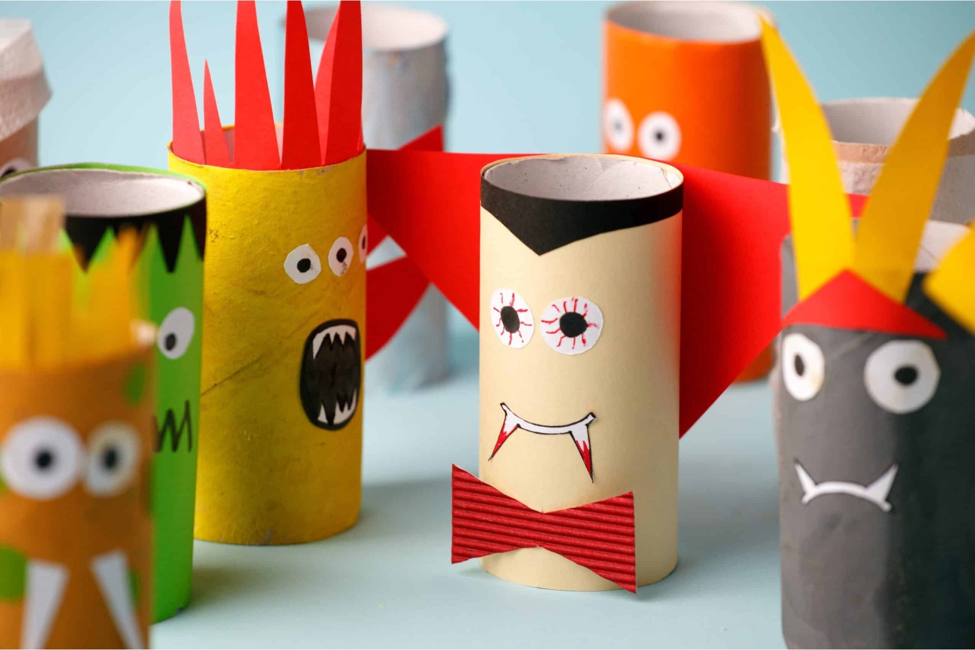 Toilet Paper Roll Monster Photo