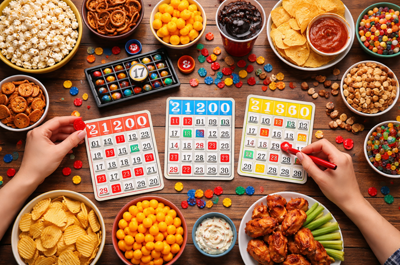 Snack Bingo Photo