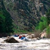 Whitewater rafting