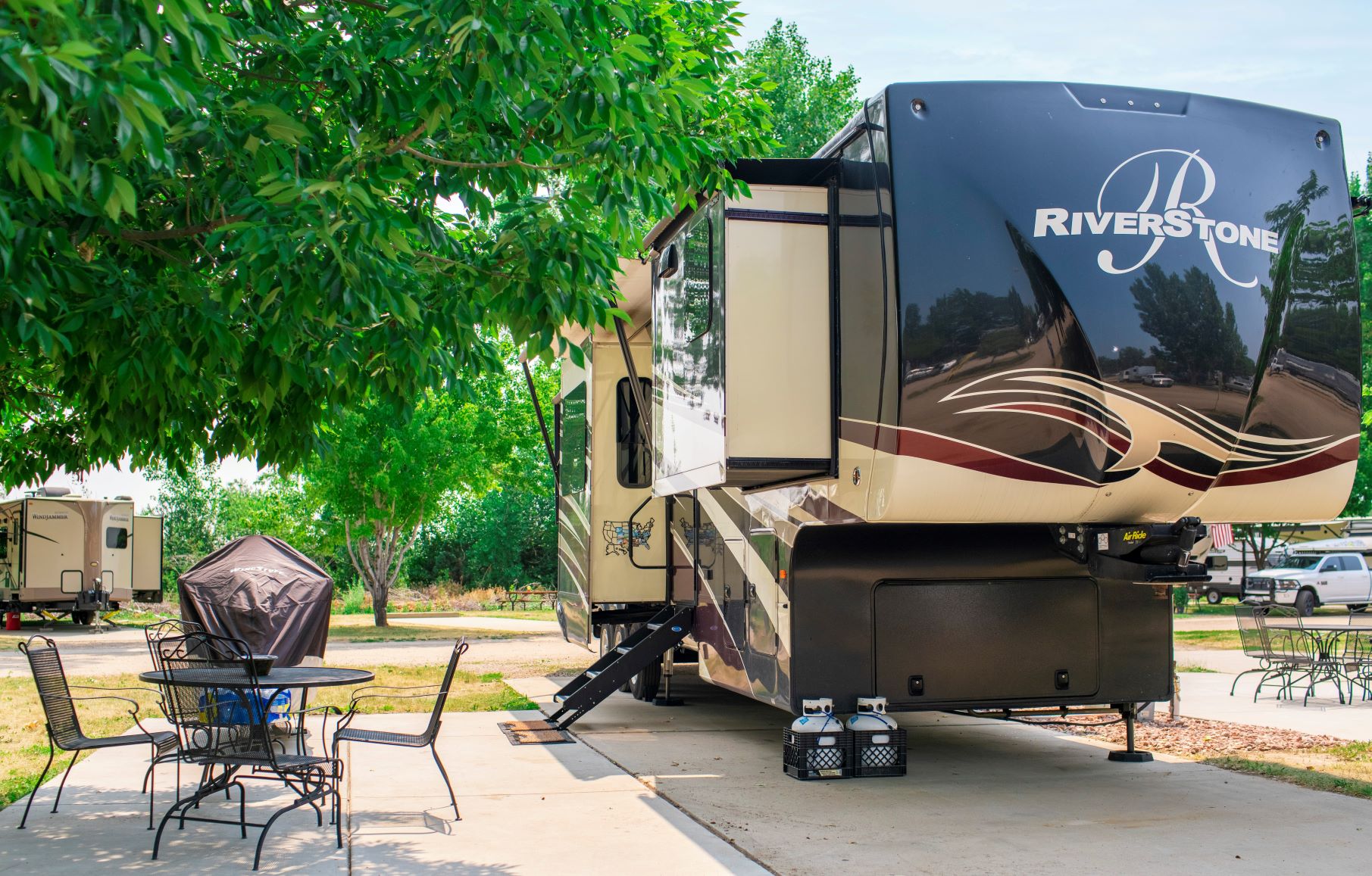 RV Camping Sites Fort Collins/Lakeside KOA Holiday