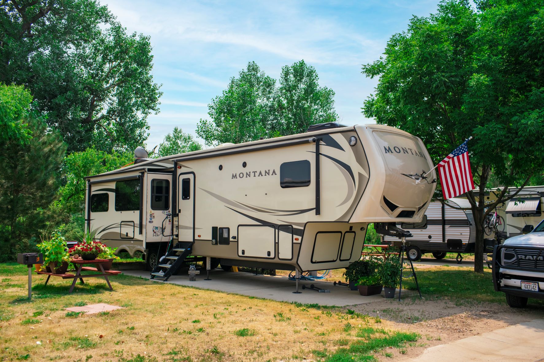 RV Camping Sites Fort Collins/Lakeside KOA Holiday