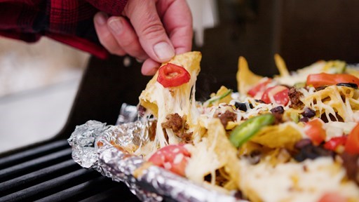 Grilled Camp Nachos