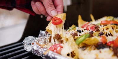 Grilled Camp Nachos