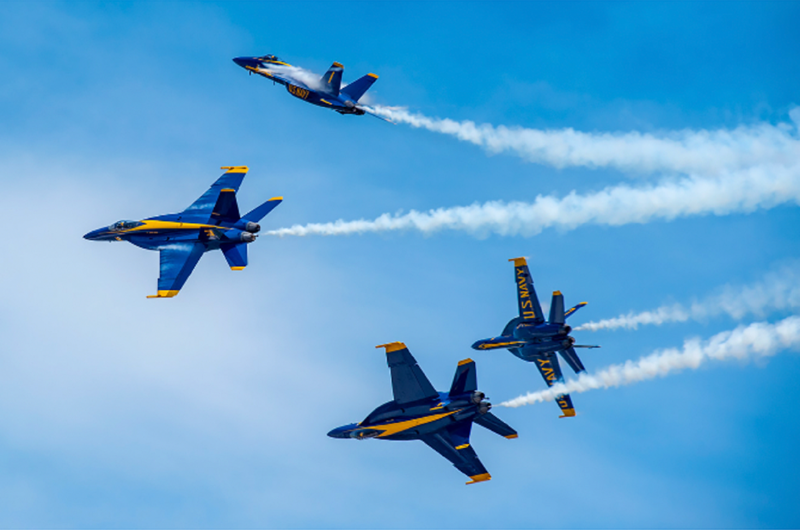GREAT STATE of MAINE AIR SHOW - BLUE ANGELS! Photo