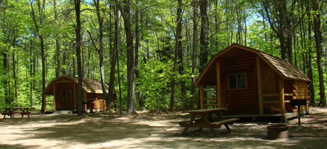 One Room Camping Cabin