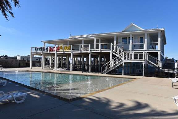 Clubhouse with Wraparound Deck