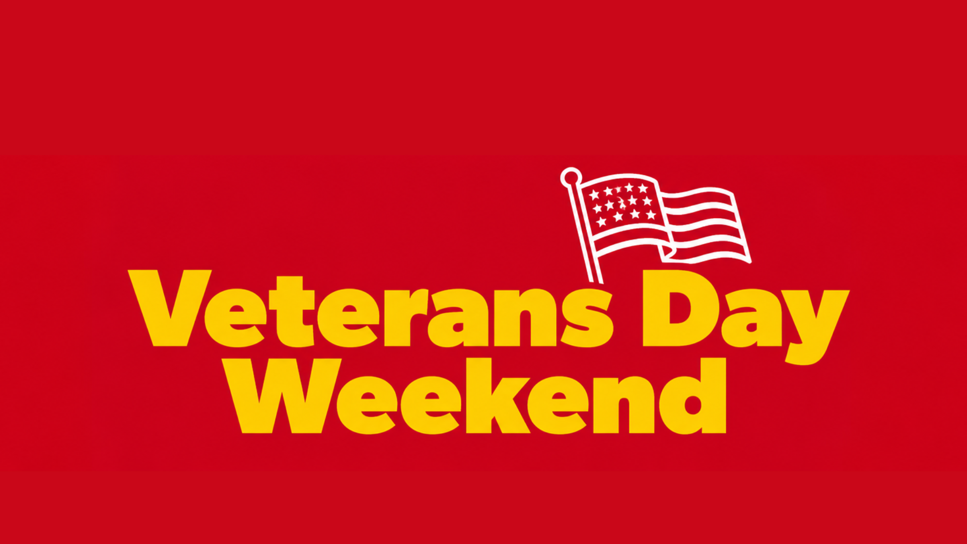 Veterans Day Weekend Photo