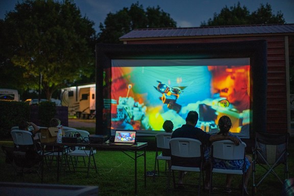 Outdoor Movie Cinema