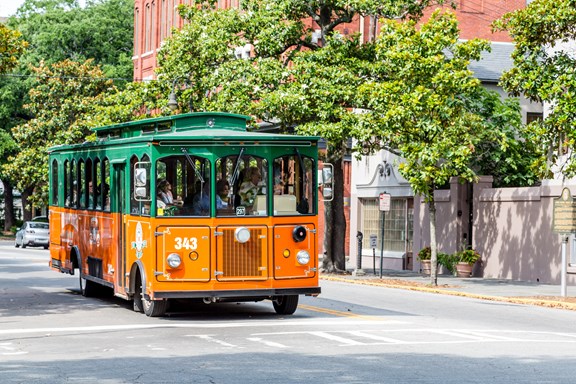 Trolley Service to Pigeon Forge