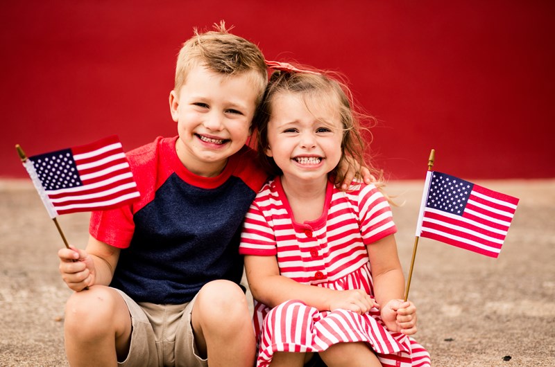 Gatlinburg SkyPark Festival of Flags Photo