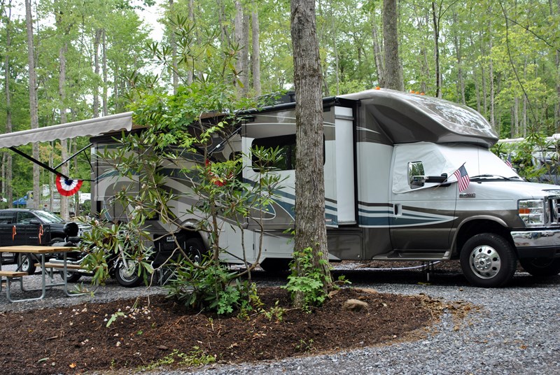 Cosby, Tennessee RV Camping Sites Gatlinburg East / Smoky Mountain