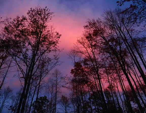 Sunset in the Smoky Mountains are a sight to behold